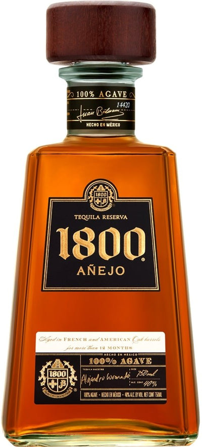 1800 Tequila Anejo Fl 70 ❤ Kæmpe udvalg i 1800 ❤ Billig fragt og hurtig levering 2 - 5 hverdage - Varenummer: BAR-10674 / Ean: '5903000062175 på lager - Udsalg på Drikkevarer Spiritus Tequila Spar op til 62% - Over 434 design brands på udsalg