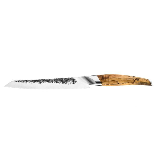 Produktbillede af Brødkniv Smedet Katai Sdv 20cm på tilbud i brug