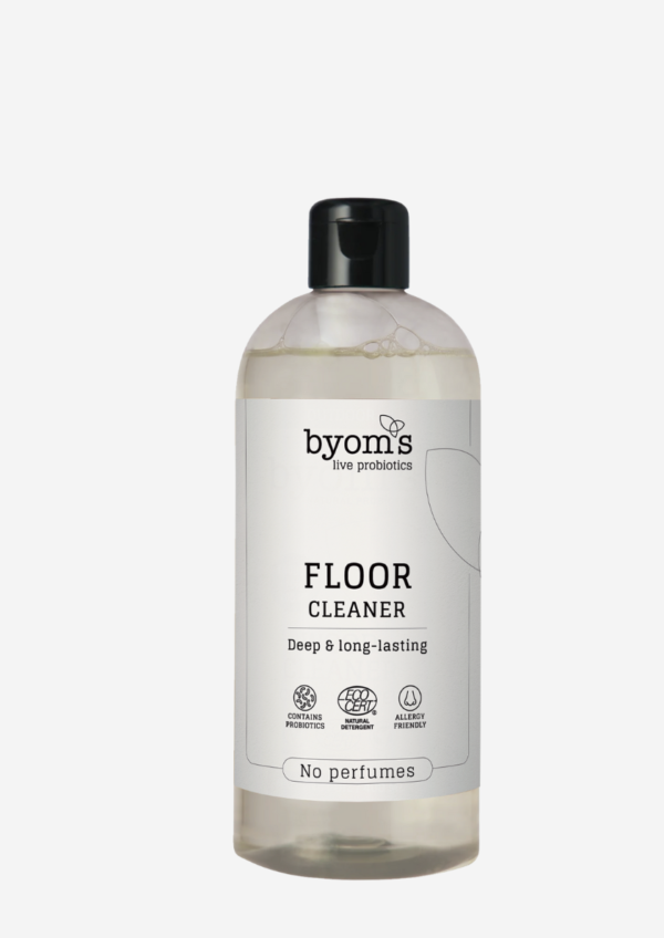 Detaljeret produktbillede af Byoms PROBIOTIC FLOOR CLEANER ECOCERT No perfumes (400 ml) på tilbud