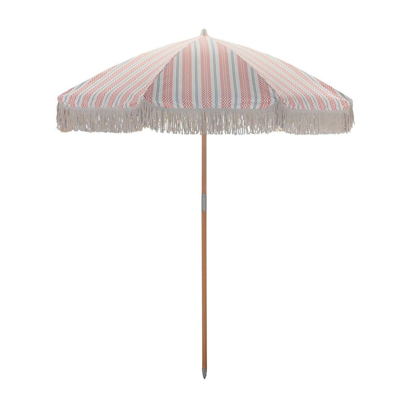 HouDoctor - Strand/Haveparasol, Umbra, Rød/Grøn Ø190 cm ❤ Stort online udvalg i HouDoctor ❤ Billig fragt og hurtig levering 2 - 5 hverdage ❤ Varenummer: BGH-44134376308988 / Ean: &