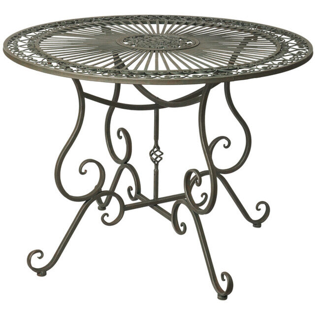 Produktbillede af LENE BJERRE ROSIE TABLE ANTIQUE GREEN/GREY/BROWN 99 i premium kvalitet