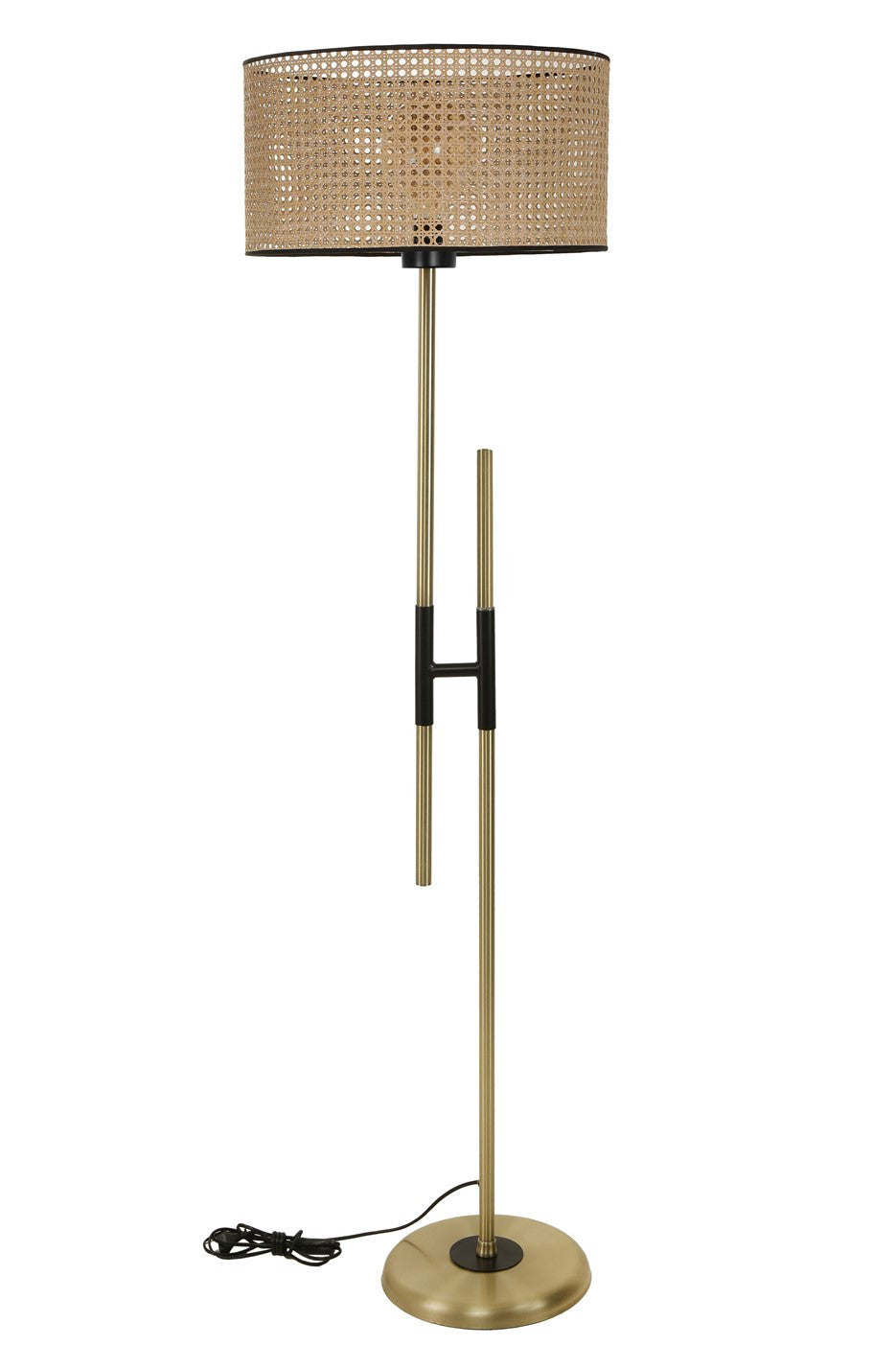 LUMI gulvlampe guld metal