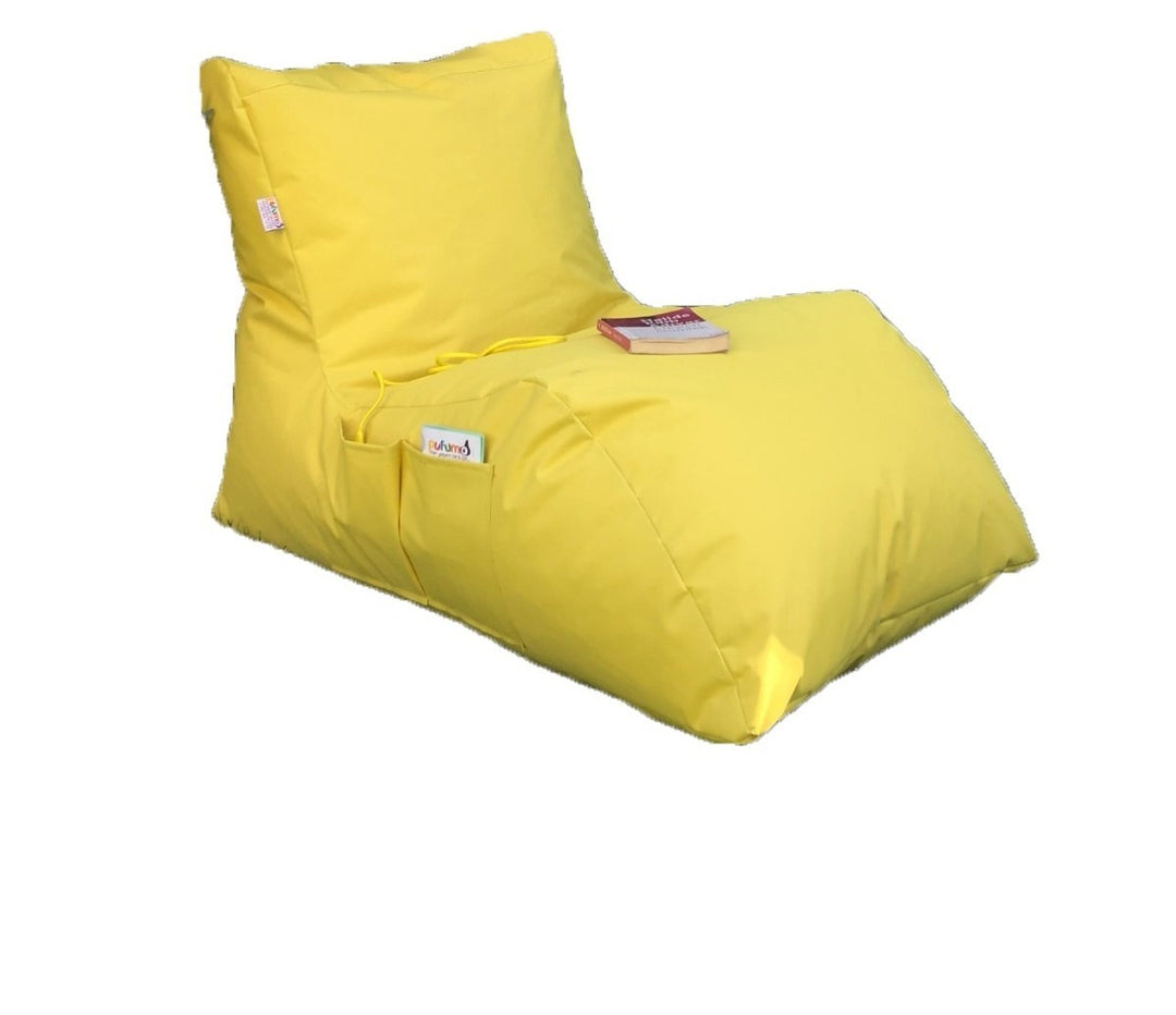 NORDVÄRK udendørs Daybed sækkestol vandtæt gul polyester