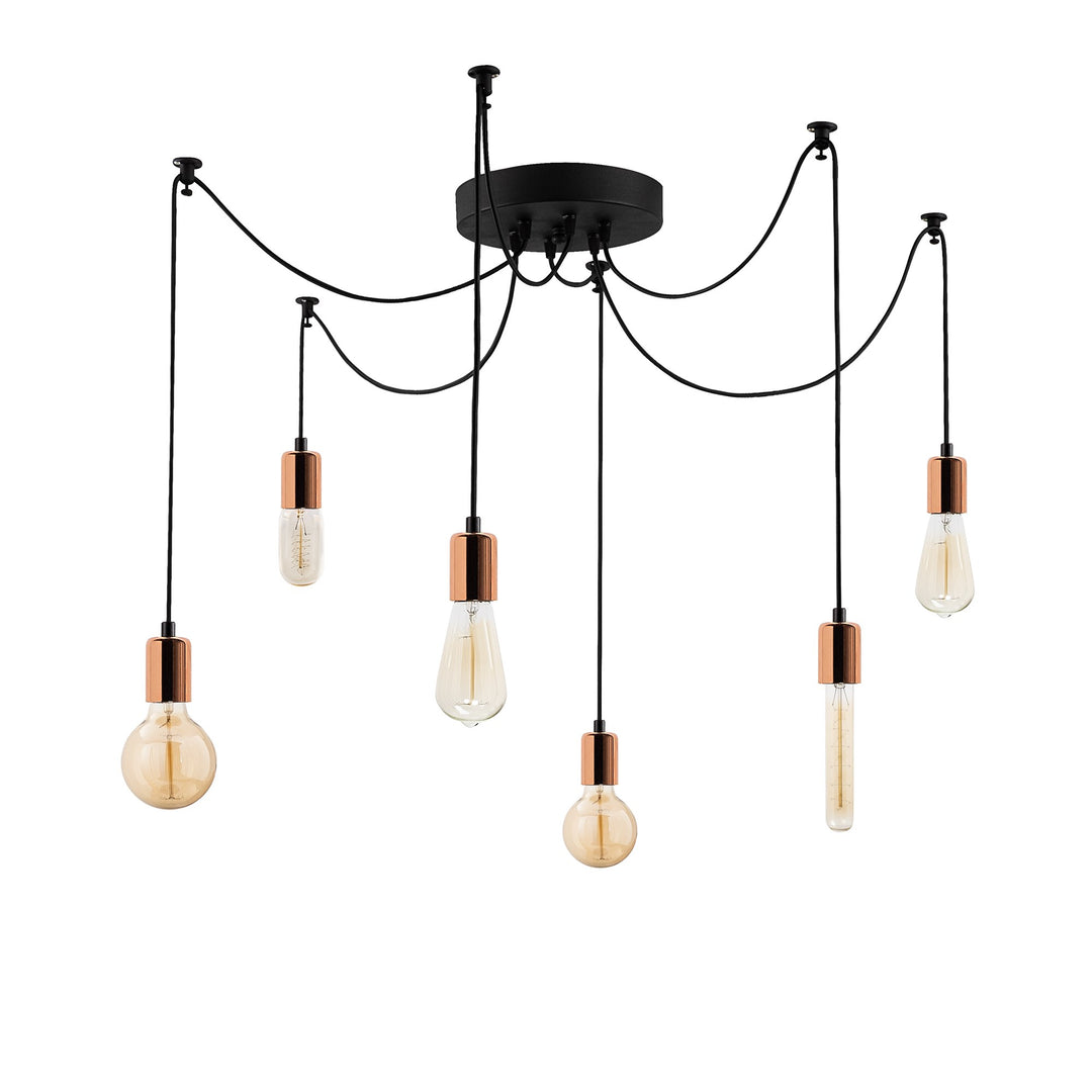 LUMI loftlampe kobberfarvet metal