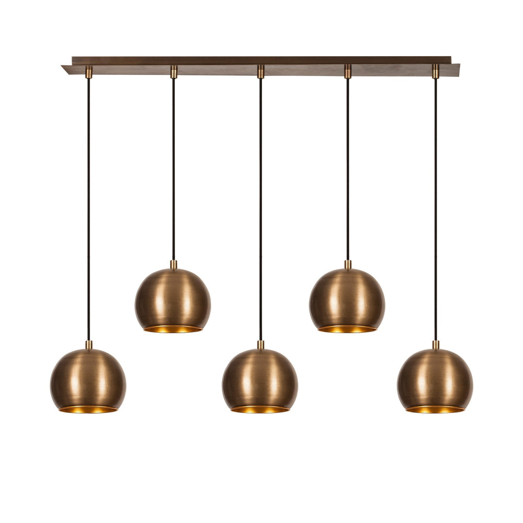 LUMI Lunarae loftlampe guld jern