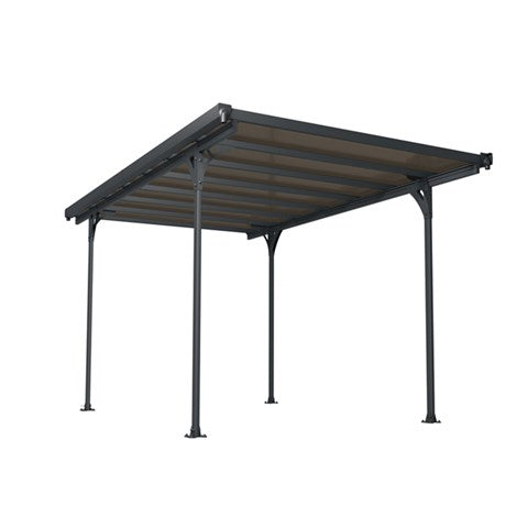 Palram - Canopia Verona carport 5000, antracitgrå ❤ Stort online udvalg i Canopia ❤ Billig fragt og hurtig levering 2 - 5 hverdage ❤ Varenummer: BGH-42438322716924 / Ean: &