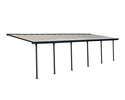 Palram - Canopia Feria terrasseoverdækning sampak 25,1 m2, antracitgrå ❤ Stort online udvalg i Canopia ❤ Billig fragt og hurtig levering 2 - 5 hverdage ❤ Varenummer: BGH-42438321504508 / Ean: '5705858066707 på lager - Udsalg på Best selling products Spar op til 64% - Over 412 kendte brands på udsalg