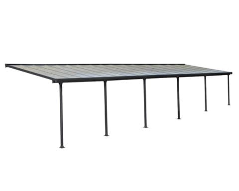 Palram - Canopia Feria terrasseoverdækning sampak 30,7 m2, antracitgrå ❤ Stort online udvalg i Canopia ❤ Billig fragt og hurtig levering 2 - 5 hverdage ❤ Varenummer: BGH-42438321635580 / Ean: &