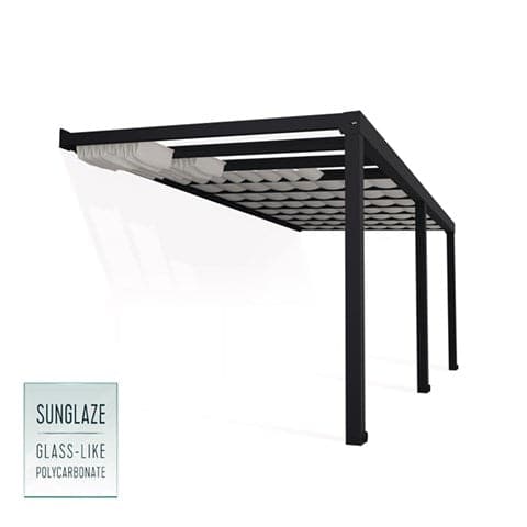 Palram - Canopia STOCKHOLM terrasseoverdækning 3,4x7,4m inkl. gardiner ❤ Stort online udvalg i Canopia ❤ Billig fragt og hurtig levering 2 - 5 hverdage ❤ Varenummer: BGH-42438322585852 / Ean: &