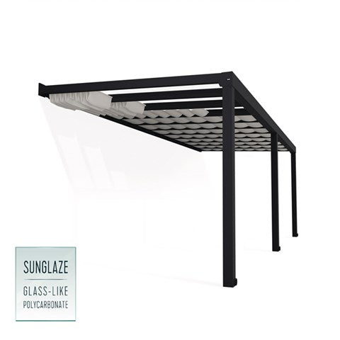 Palram - Canopia STOCKHOLM terrasseoverdækning 3,4x8,1m inkl. gardiner ❤ Stort online udvalg i Canopia ❤ Billig fragt og hurtig levering 2 - 5 hverdage ❤ Varenummer: BGH-42438322618620 / Ean: &