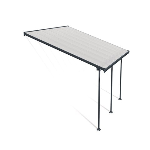 Palram - Canopia Feria terrasseoverdækning 4x4,2 m, antracitgrå ❤ Stort online udvalg i Canopia ❤ Billig fragt og hurtig levering 2 - 5 hverdage ❤ Varenummer: BGH-42438321766652 / Ean: &
