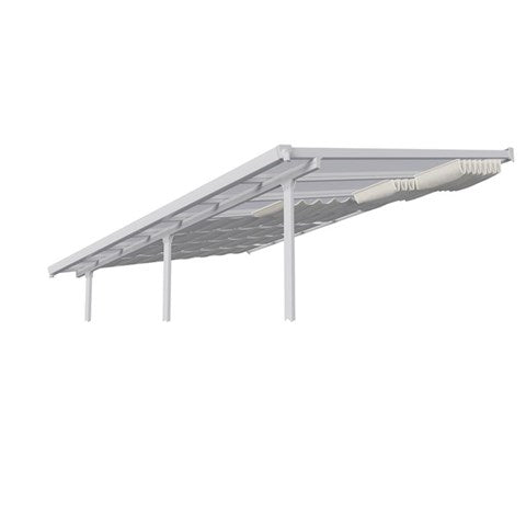 Gardiner til Feria terrasseoverdækning 16,1 m2 (3x5,46 m) ❤ Stort online udvalg i Canopia ❤ Billig fragt og hurtig levering 2 - 5 hverdage ❤ Varenummer: BGH-42438321045756 / Ean: &