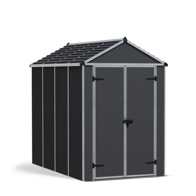 Palram - Canopia skur Rubicon 5,6 m2. mørkegrå ❤ Stort online udvalg i Canopia ❤ Billig fragt og hurtig levering 2 - 5 hverdage ❤ Varenummer: BGH-46689386594634 / Ean: '7290108603415 på lager - Udsalg på Best selling products Spar op til 58% - Over 454 kendte brands på udsalg