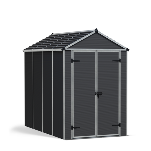 Palram - Canopia skur Rubicon 5,6 m2. mørkegrå ❤ Stort online udvalg i Canopia ❤ Billig fragt og hurtig levering 2 - 5 hverdage ❤ Varenummer: BGH-46689386594634 / Ean: &