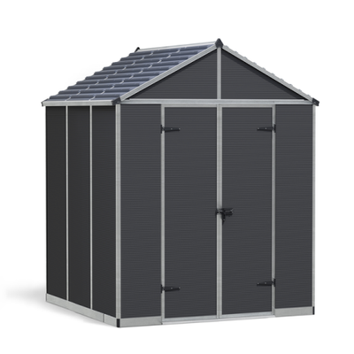 Palram - Canopia skur Rubicon 5,4 m2. mørkegrå ❤ Stort online udvalg i Canopia ❤ Billig fragt og hurtig levering 2 - 5 hverdage ❤ Varenummer: BGH-46689386922314 / Ean: '7290108610192 på lager - Udsalg på Best selling products Spar op til 56% - Over 454 kendte brands på udsalg