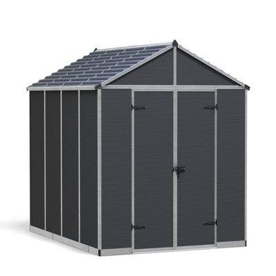 Palram - Canopia skur Rubicon 7,2 m2. mørkegrå ❤ Stort online udvalg i Canopia ❤ Billig fragt og hurtig levering 2 - 5 hverdage ❤ Varenummer: BGH-46689386987850 / Ean: '7290108603446 på lager - Udsalg på Best selling products Spar op til 55% - Over 454 kendte brands på udsalg