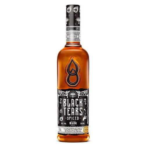 Produktbillede af Black Tears Cuban Spiced Rum Fl 70 på tilbud i brug