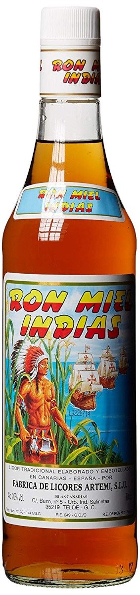 Ron Miel Indian Honeyrum Fl 70 ❤ Kæmpe udvalg i RONMIEL ❤ Billig fragt og hurtig levering 2 - 5 hverdage - Varenummer: BAR-10702 / Ean: '8411748000641 på lager - Udsalg på Drikkevarer Spiritus Rom Spar op til 51% - Over 400 kendte brands på udsalg