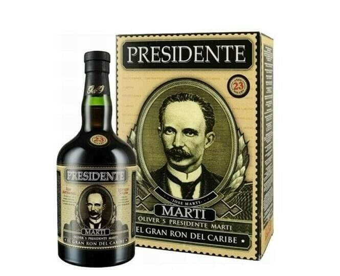 Presidente Marti Solera 23 Fl 70 ❤ Stort online udvalg i PRESIDENTE ❤ Billig fragt og hurtig levering 2 - 5 hverdage ❤ Varenummer: BAR-16708 / Ean: på lager - Udsalg på Fødevarer, drikkevarer og tobak | Drikkevarer | Alkoholiske drikke | Spiritus | Rom Spar op til 66% - Over 360 kendte mærker på udsalg