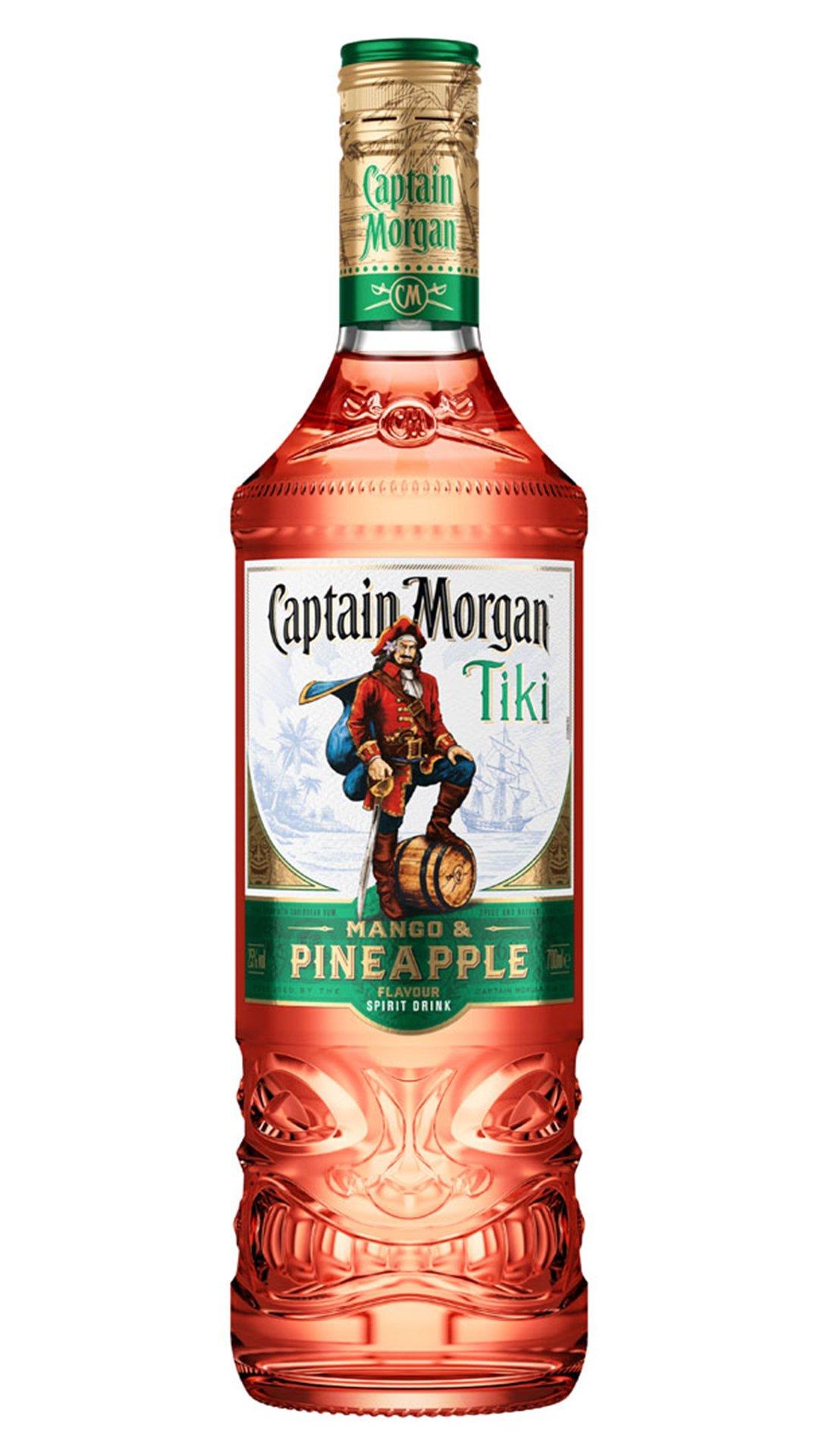 Produktbillede af Captain Morgan Tiki Fl 70 på tilbud i premium kvalitet