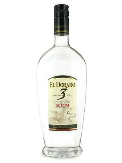 Produktbillede af El Dorado 3 Yo White Rum Fl 70 på tilbud i brug