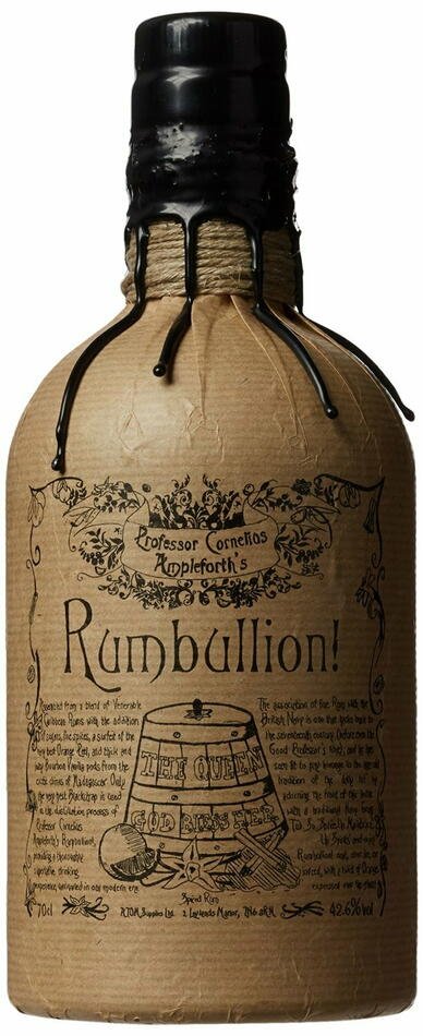 Rumbullion! Fl 70 ❤ Stort online udvalg i PROFCORNEL ❤ Billig fragt og hurtig levering 2 - 5 hverdage ❤ Varenummer: BAR-9410 / Ean: '5052598008666 på lager - Udsalg på Fødevarer, drikkevarer og tobak | Drikkevarer | Alkoholiske drikke | Spiritus | Rom Spar op til 59% - Over 424 kendte brands på udsalg