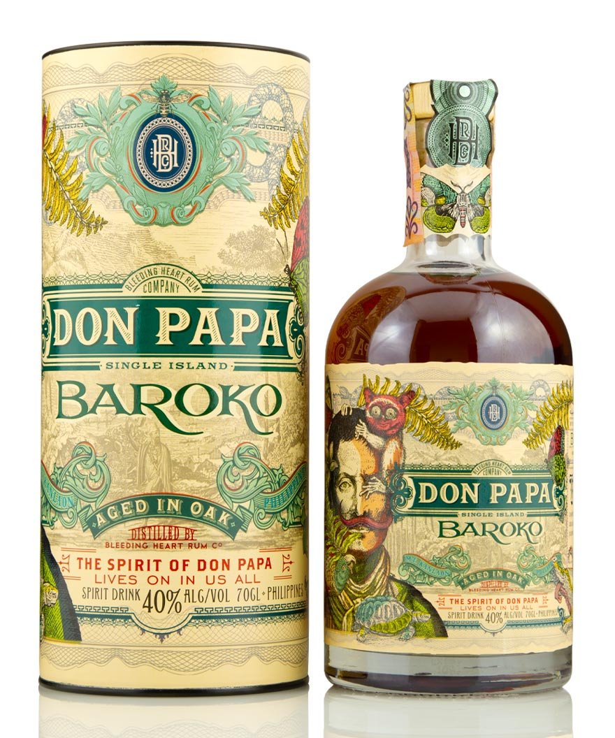 Don Papa Rum "Baroko" Limited Edt. ❤ Kæmpe udvalg i DONPAPA ❤ Billig fragt og hurtig levering 2 - 5 hverdage - Varenummer: BAR-24118 / Ean: '4809015157480 på lager - Udsalg på Drikkevarer Spiritus Rom Spar op til 56% - Over 324 kendte brands på udsalg
