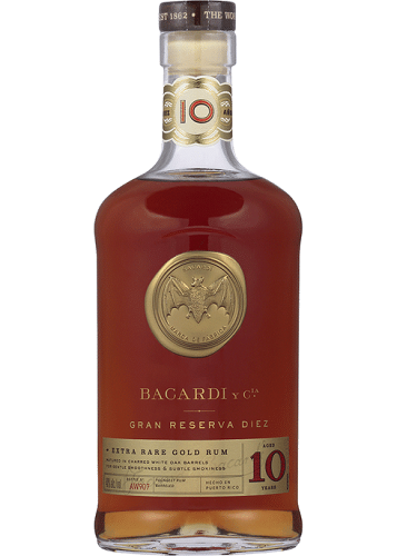 Produktbillede af Bacardi 10 Yo Gran Reserva Diez Fl 70 på tilbud i premium kvalitet