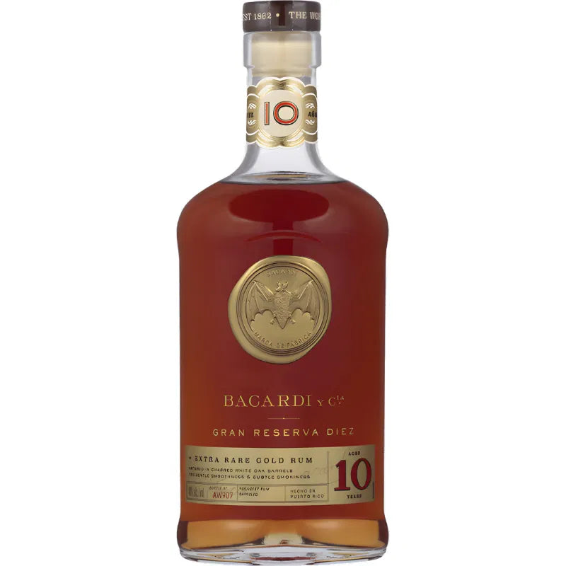 Bacardi 10 Yo Gran Reserva Diez Fl 70