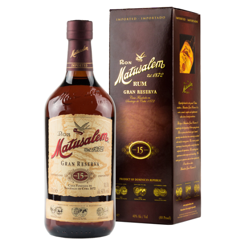 Matusalem Gran Reserva Solera 15 (Gb) Fl 70 ❤ Kæmpe udvalg i MATUSALEM ❤ Billig fragt og hurtig levering 2 - 5 hverdage - Varenummer: BAR-429886 / Ean: '766094010058 på lager - Udsalg på Drikkevarer Spiritus Rom Spar op til 63% - Over 454 design brands på udsalg