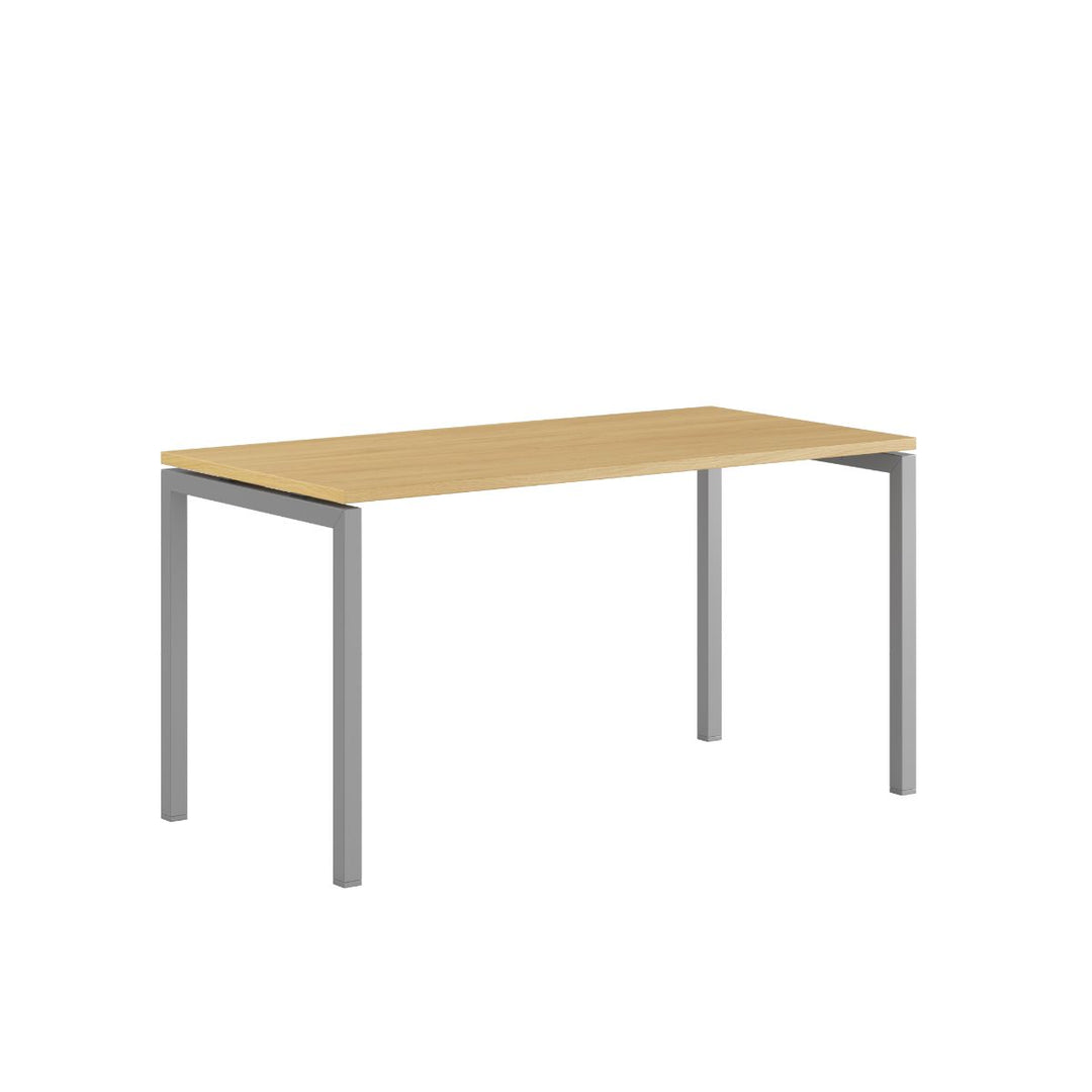 Produktbillede af Luna U Bord 140x70cm Eg-grå på tilbud