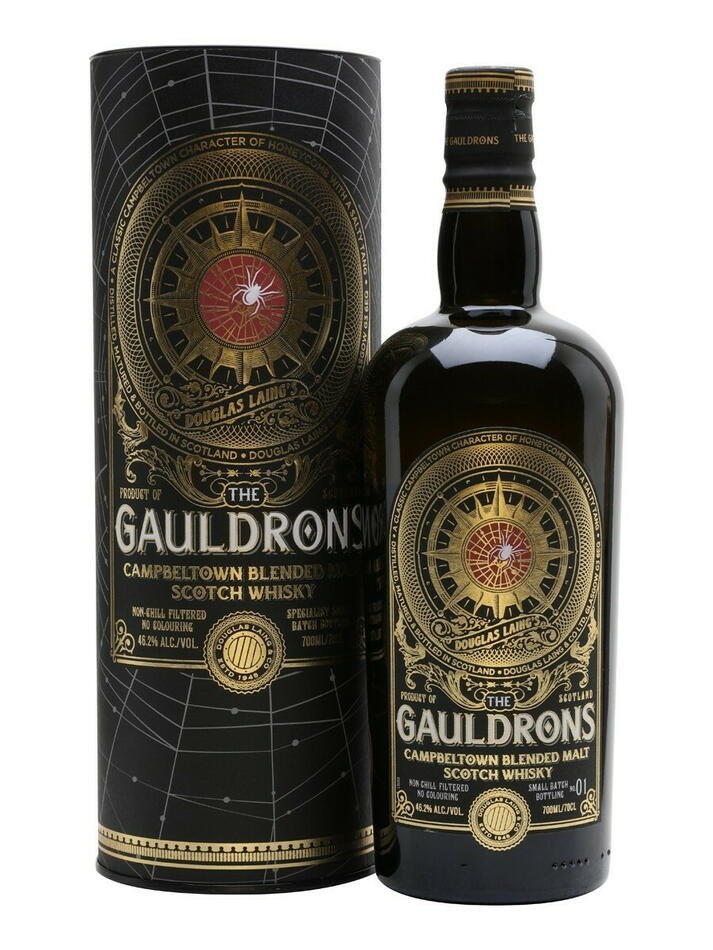 Douglas Laing's, The Gauldrons Campbeltown Blended Fl 70 ✔ Kæmpe udvalg i  GAULDRONS ✔ Billig fragt og hurtig levering 2 - 5 hverdage - Varenummer: BAR-12421 / Ean: '50142188011479 på lager - Udsalg på Drikkevarer | Spiritus | Whiskey Spar op til 63% - Over 324 kendte brands på udsalg