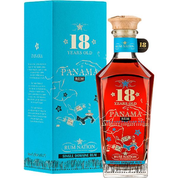 Produktbillede af Rum Nation Panama 18 Yo Decanter Fl 70 på tilbud i premium kvalitet