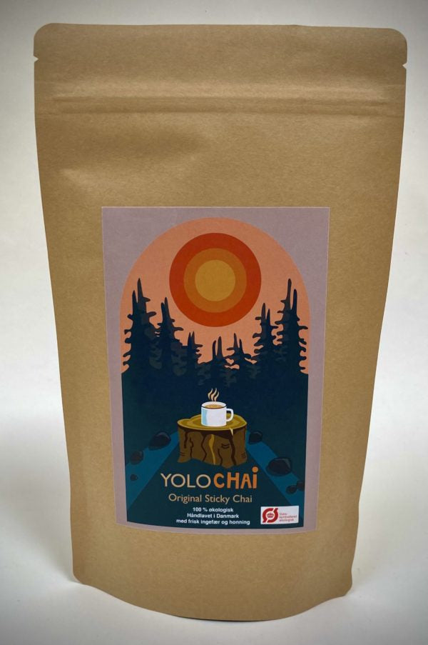 Detaljeret produktbillede af Yolo Chai Økologisk håndlavet chai (250 g) på tilbud
