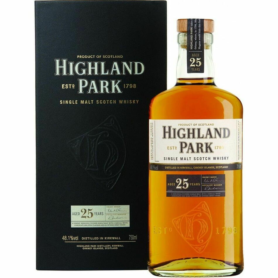Produktbillede af Highland Park 25 Yo Single Malt Scotch Fl 70 på tilbud i premium kvalitet