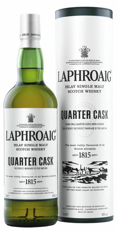 Produktbillede af Laphroaig Quarter Cask Islay Single Malt Fl 70 på tilbud i premium kvalitet