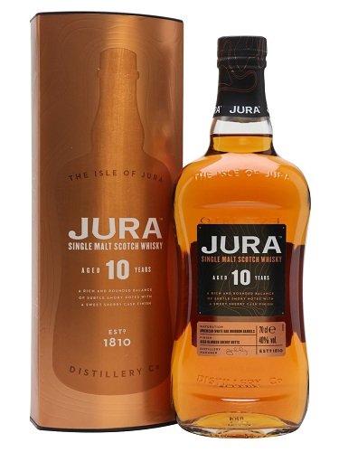 Isle Of Jura 10 Yo Single Malt Scotch Whisky ❤ Kæmpe udvalg i JURA ❤ Billig fragt og hurtig levering 2 - 5 hverdage - Varenummer: BAR-10864 / Ean: '5014366080946 på lager - Udsalg på Drikkevarer Spiritus Whiskey Spar op til 51% - Over 434 design mærker på udsalg
