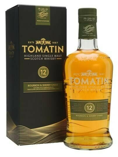 Produktbillede af Tomatin 12 Yo Highland Single Malt Fl 70 på tilbud i brug