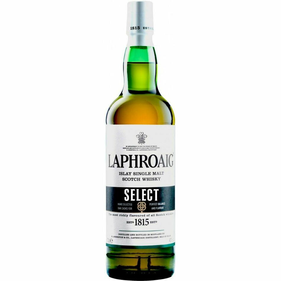 Produktbillede af Laphroaig Select Islay Single Malt Fl 70 på tilbud i premium kvalitet