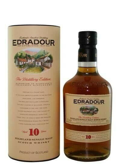 Edradour 10 Yo Highland Single Malt Fl 70 ❤ Kæmpe udvalg i EDRADOUR ❤ Billig fragt og hurtig levering 2 - 5 hverdage - Varenummer: BAR-10906 / Ean: '5010739261981 på lager - Udsalg på Drikkevarer Spiritus Whiskey Spar op til 58% - Over 434 design mærker på udsalg