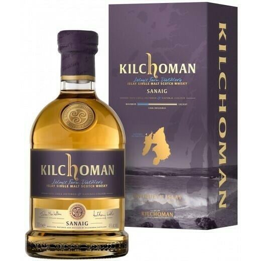 Produktbillede af Kilchoman Sanaig Islay Single Malt Fl 70 på tilbud i brug