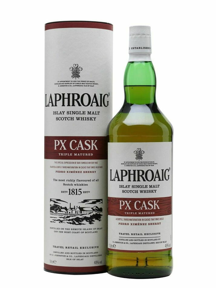 Produktbillede af Laphroaig Px Islay Single Malt 1 Ltr på tilbud i premium kvalitet