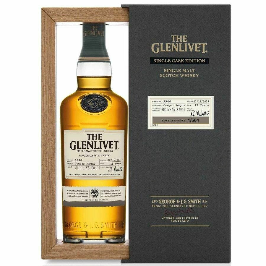 The Glenlivet "Coupar Angus" Single Cask Edition Fl 70 ❤ Kæmpe udvalg i GLENLIVET ❤ Billig fragt og hurtig levering 2 - 5 hverdage - Varenummer: BAR-15996 / Ean: '5000299612149 på lager - Udsalg på Drikkevarer Spiritus Whiskey Spar op til 61% - Over 454 kendte brands på udsalg