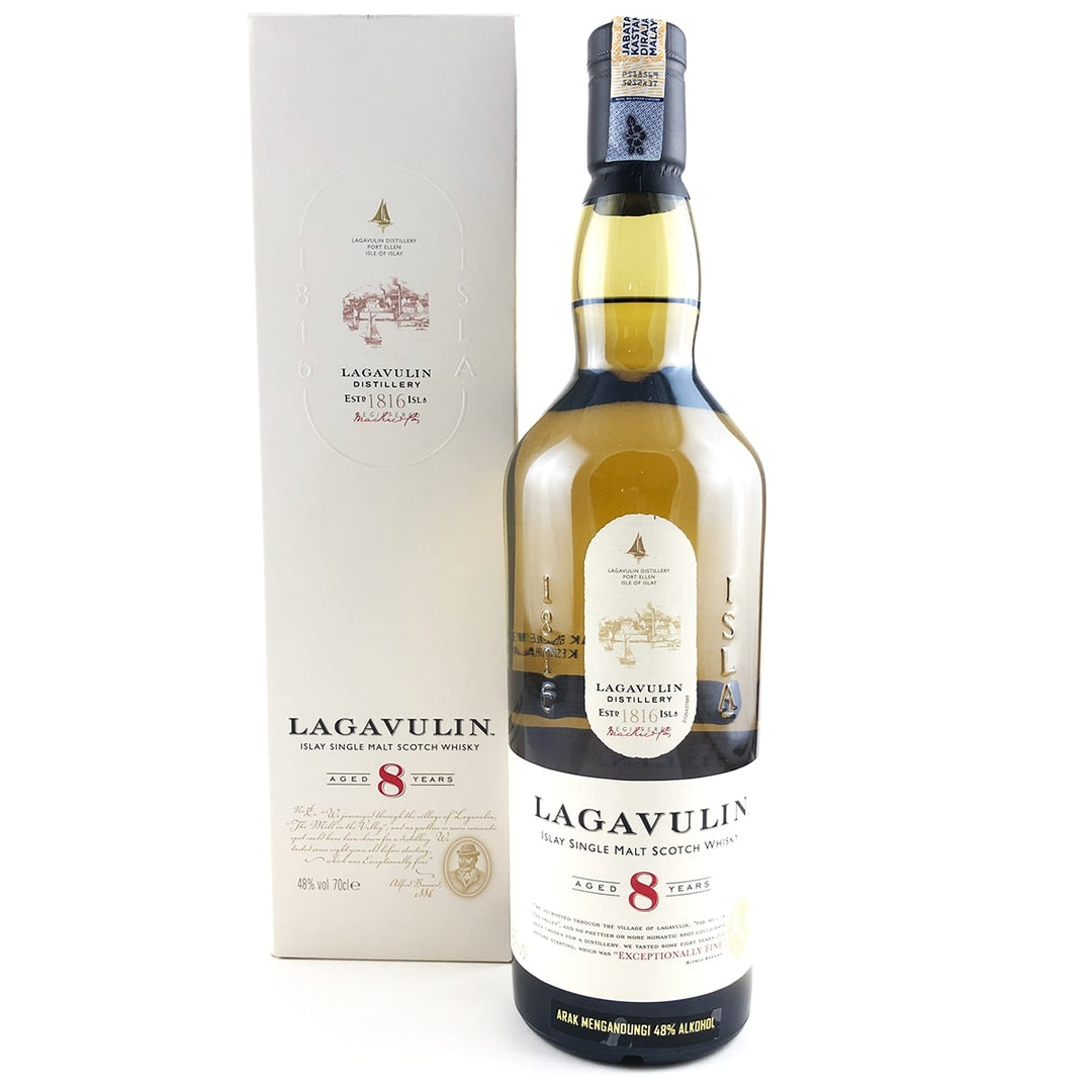 Produktbillede af Lagavulin 8 Yo Islay Single Malt Fl 70 på tilbud i premium kvalitet