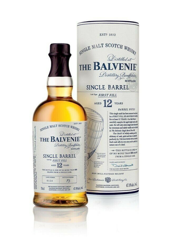 Balvenie Single Barrel 12 Yo "First Fill" Fl 70 ❤ Kæmpe udvalg i BALVENIE ❤ Billig fragt og hurtig levering 2 - 5 hverdage - Varenummer: BAR-10947 / Ean: '5010327525877 på lager - Udsalg på Drikkevarer Spiritus Whiskey Spar op til 51% - Over 312 kendte brands på udsalg