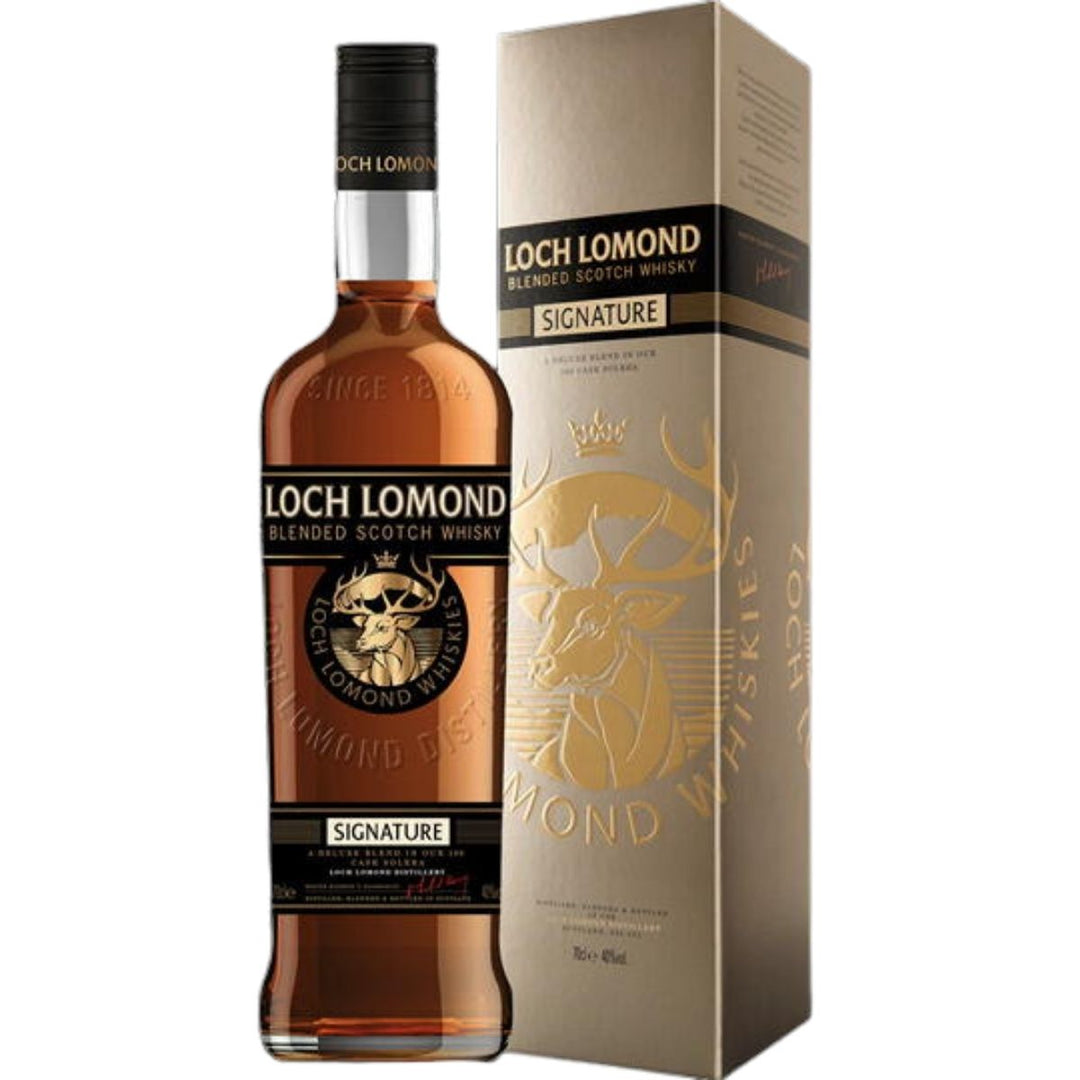 Produktbillede af Loch Lomond Signature Blended Scotch Whisky Fl 70 på tilbud i brug