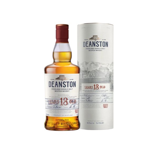Produktbillede af Deanston 18 Yo Bourbon Cask Highland Single Malt Fl 70 på tilbud – premium kvalitet og detaljer