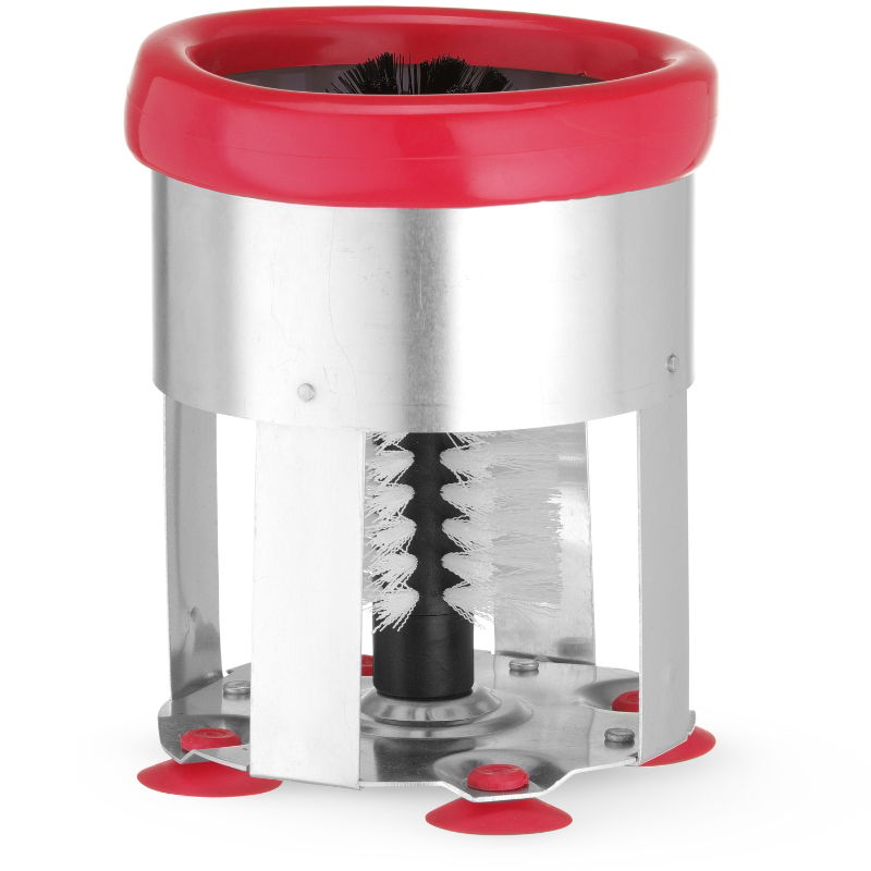 Produktbillede af Glasbørste Rund Aluminium 150x190 Mm på tilbud – premium kvalitet og detaljer