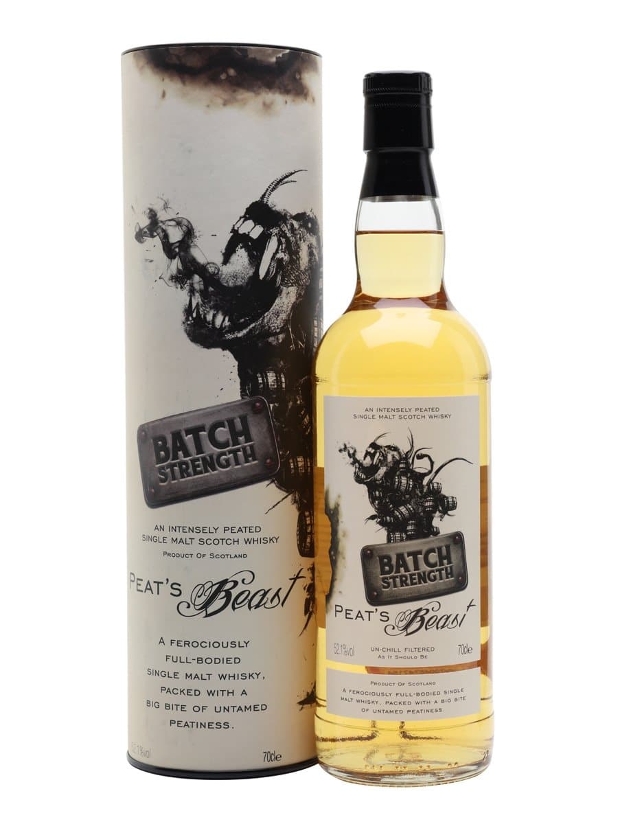 Peat's Beast Batch Strength Single Malt Scotch ❤ Kæmpe udvalg i CANTEMERLE ❤ Billig fragt og hurtig levering 2 - 5 hverdage - Varenummer: BAR-19444 / Ean: på lager - Udsalg på Drikkevarer Spiritus Whiskey Spar op til 53% - Over 785 kendte brands på udsalg