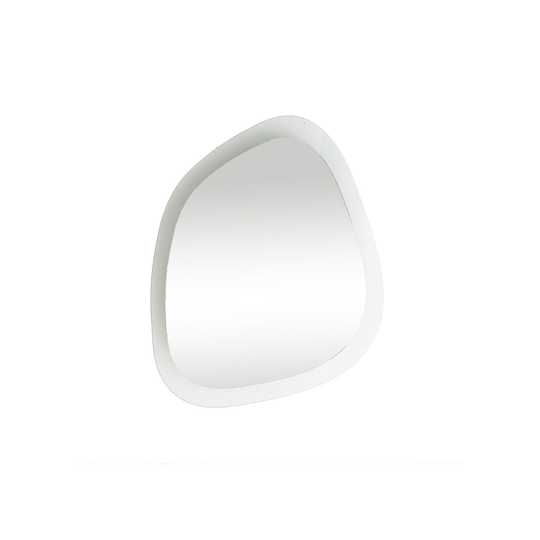 NORDVÄRK Aqua vægspejl organisk spejlglas og klar glas 85x67